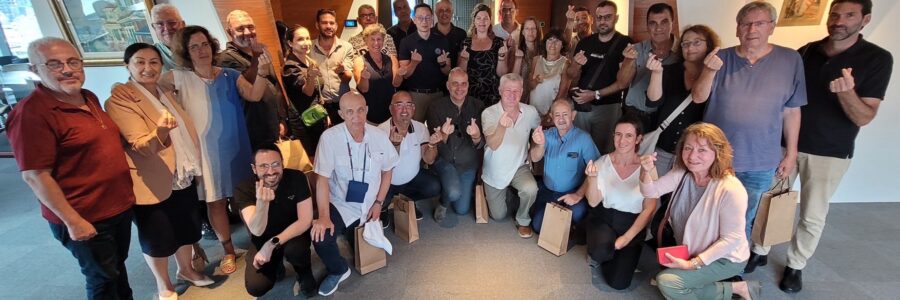 CEOs & Senior Engineers of 30 Israeli city governments visited TXI Center for exchange